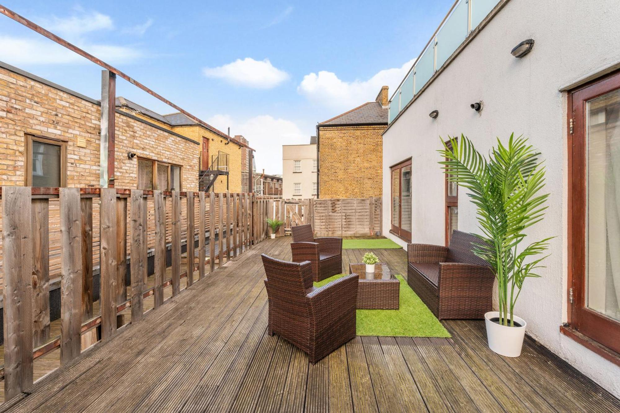 London Waterloo Apartment With Large Private Terrace - View Of The London Eye - 1 Bedroom 1 Bath 外观 照片
